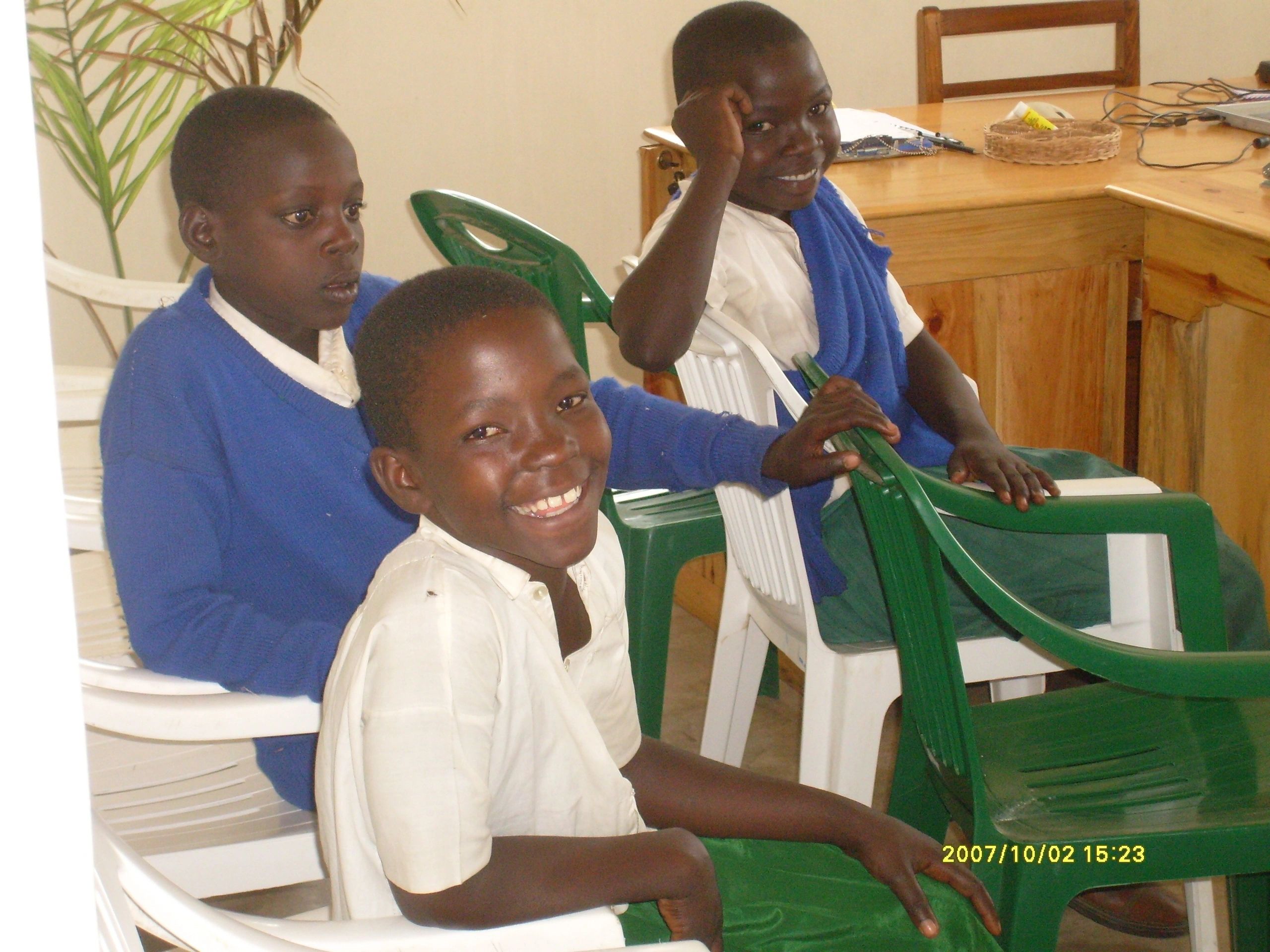Students in a classroom